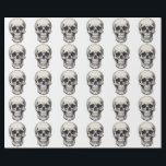 Skull Illustration Wrapping Paper<br><div class="desc">Fantasy Rock Punk Heavy Metal Art - Skull Skeleton - Digital Fantasy Art</div>