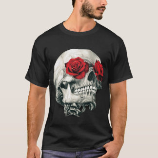 Skull in Bloom T-Shirt