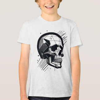Skull in different styles 30 Tri-Blend shirt