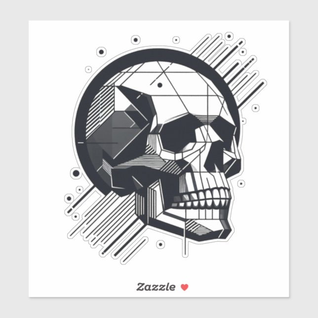 Skull in different styles 34 (Sheet)