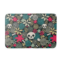 Skull in flowers