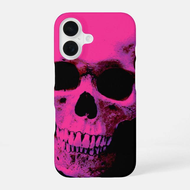 Skull iPhone 16 Case (Back)