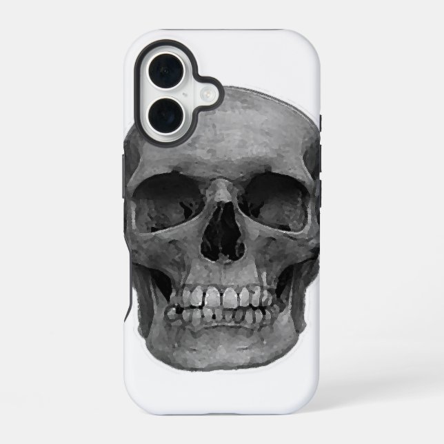 Skull iPhone 16 Case (Back)
