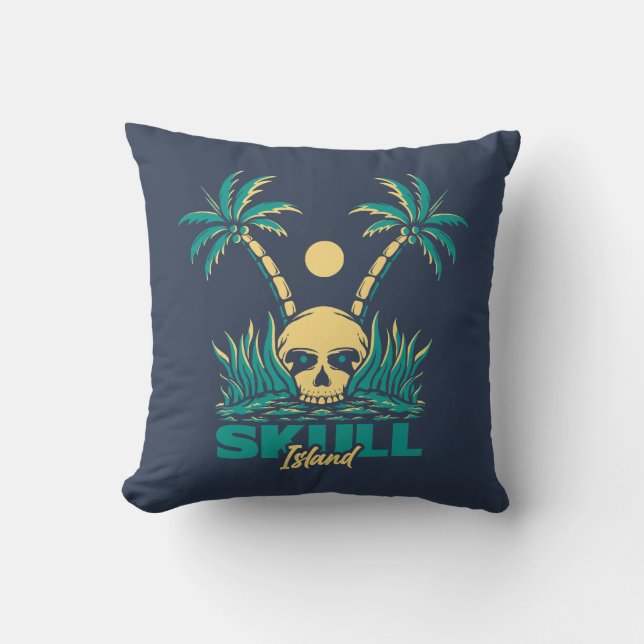 Skull Island Cushion (Front)