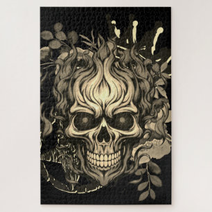 Skull  jigsaw puzzle