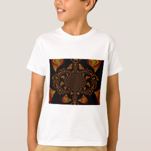 Skull Kaleidoscope Art Print T-Shirt