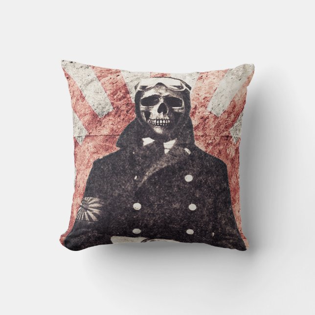 Skull kamikaze cushion (Front)