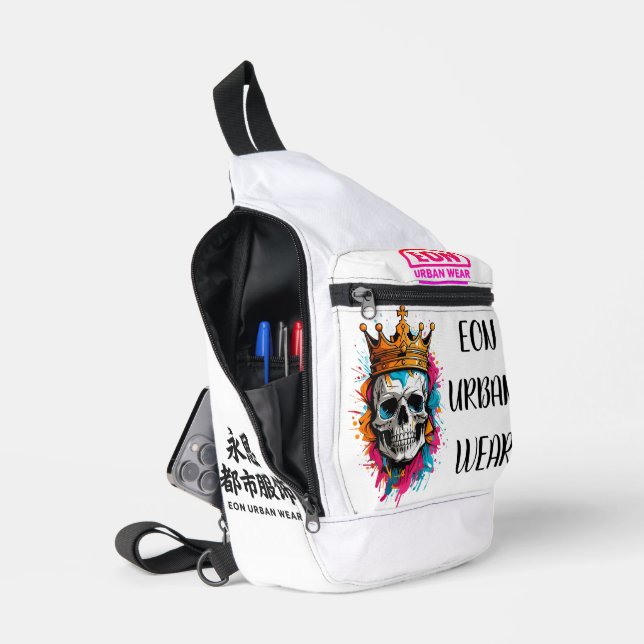 skull king sling bag (Open)
