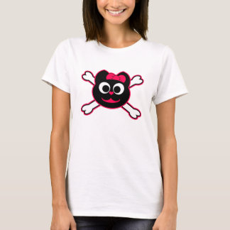 Skull Kitty Pink T-Shirt