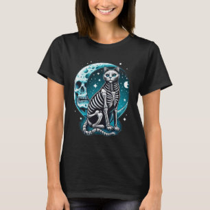 Skull - Kitty Skeleton Halloween Costume Idea T-Shirt