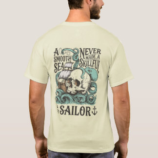 Skull & Kraken Sailor – Vintage Nautical Adventure T-Shirt