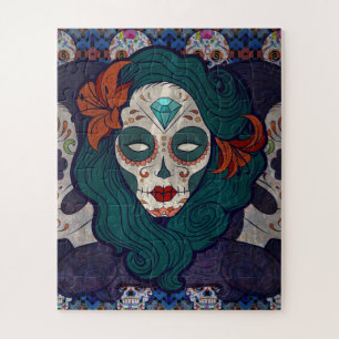 Skull Ladies Jigsaw Puzzle