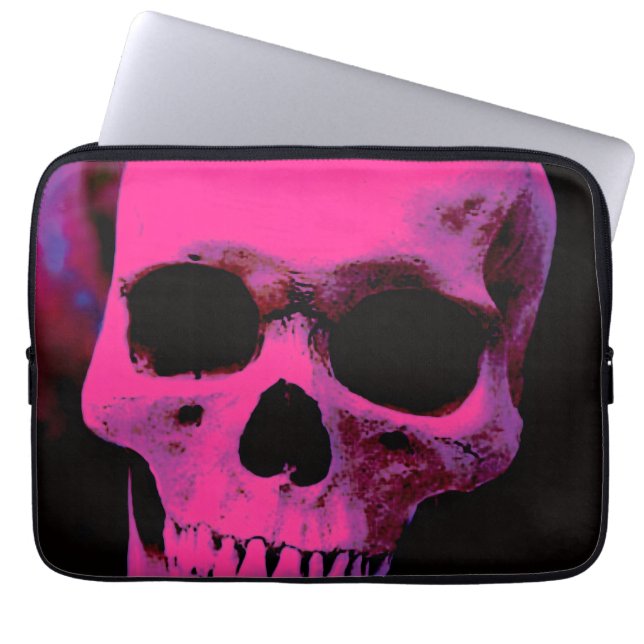 Skull Laptop Sleeve (Front)