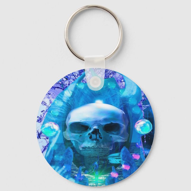 Skull Magician Key Ring (Front)