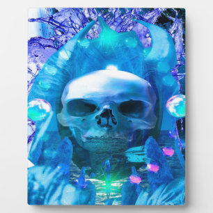 Skull  Magician Plaque