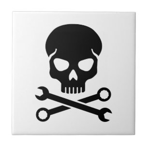 Skull mechanic tile