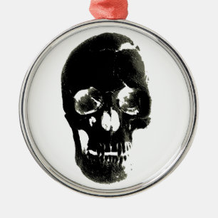 Skull Metal Tree Decoration