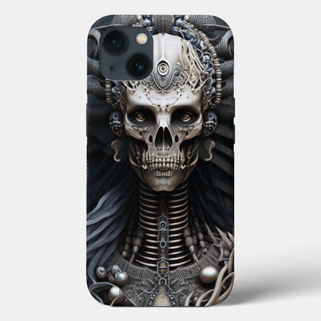 Skull Monster Skeleton Horror Case-Mate iPhone Cas Case-Mate iPhone Case (Back)