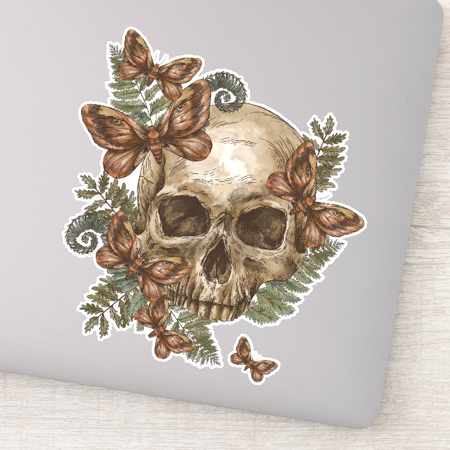 Skull Moth (Detail)