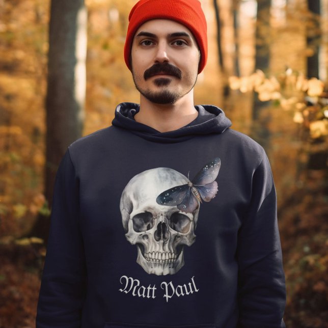 Skull Moth Hoodie (Creator Uploaded)