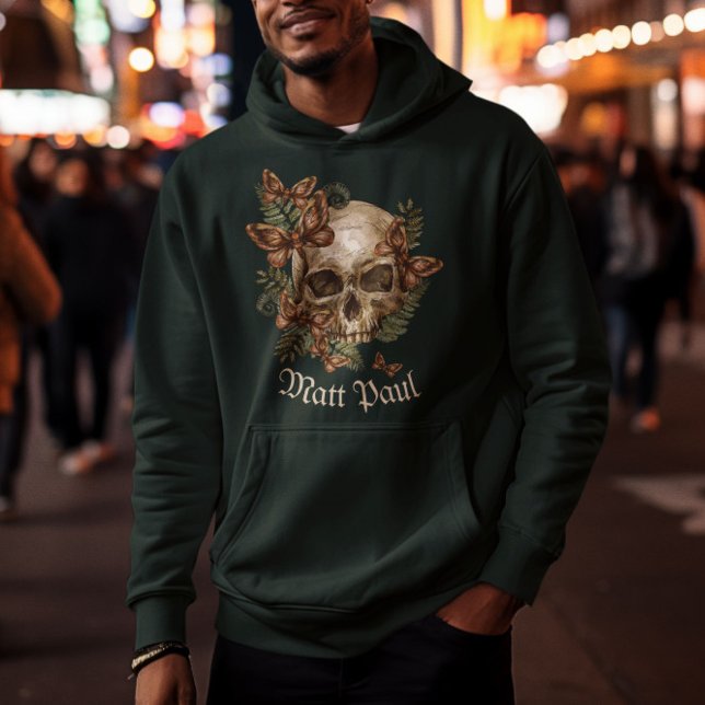 Skull Moth Hoodie (Creator Uploaded)