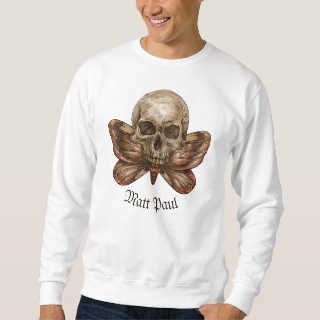 Skull Moth Sweatshirt (Front)