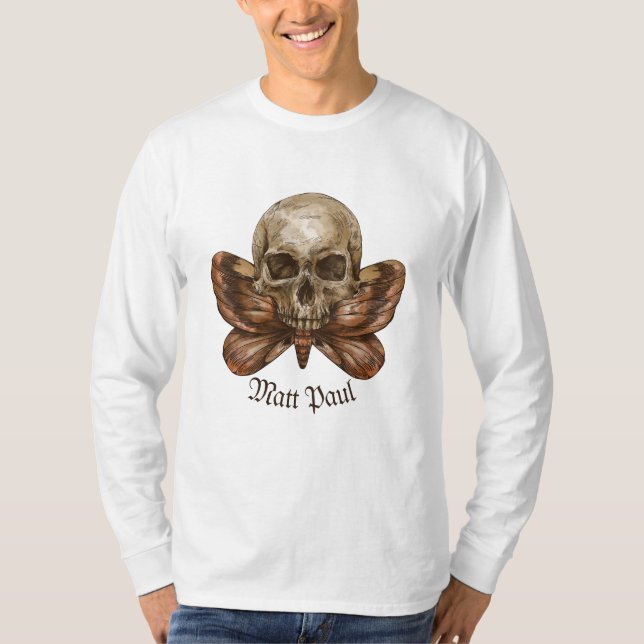 Skull Moth T-Shirt (Front)