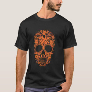 Skull Multiple Sclerosis Awareness MS Awareness Or T-Shirt