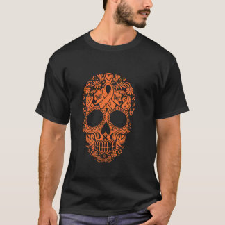 Skull Multiple Sclerosis Awareness MS Awareness Or T-Shirt