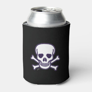 Skull n Bones black can cooler