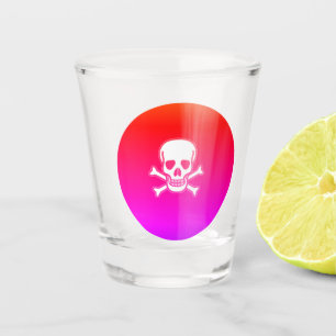 Skull n Bones neon shot glass