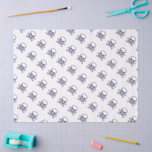 Skull n Bones tissue paper
