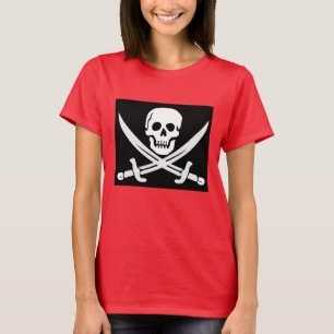 SKULL N CROSSBONES PIRATE T-SHIRTS