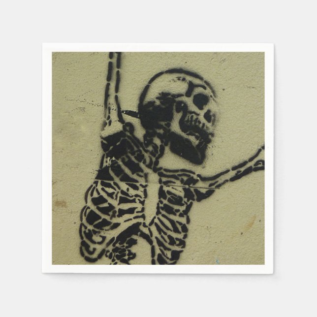 Skull napkins. napkin (Front)
