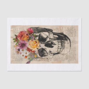 Skull News5 Tissue Paper