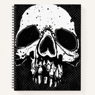 Skull Notebook
