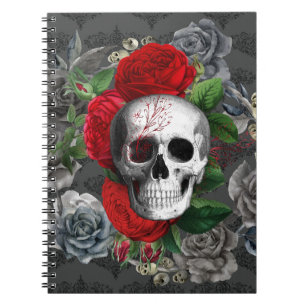 Skull Notebook