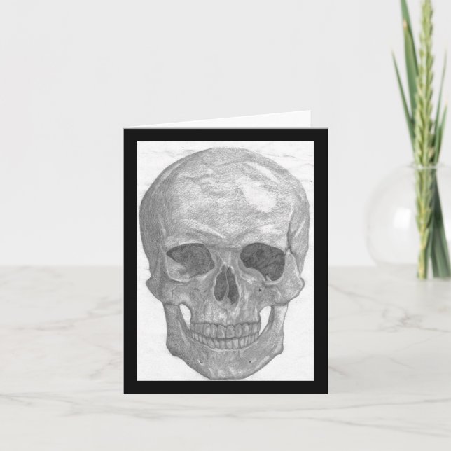 Skull notecard (Front)