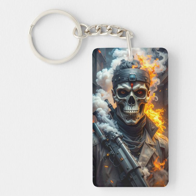 Skull of Doom Key Ring (Front)