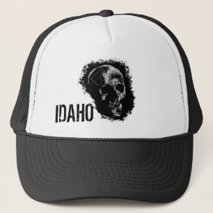 SKULL OF IDAHO TRUCKER HAT