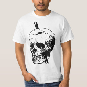 Skull of Phineas Gage With Tamping Iron T-Shirt