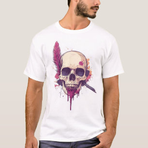 Skull of the Grim Poet T-Shirt