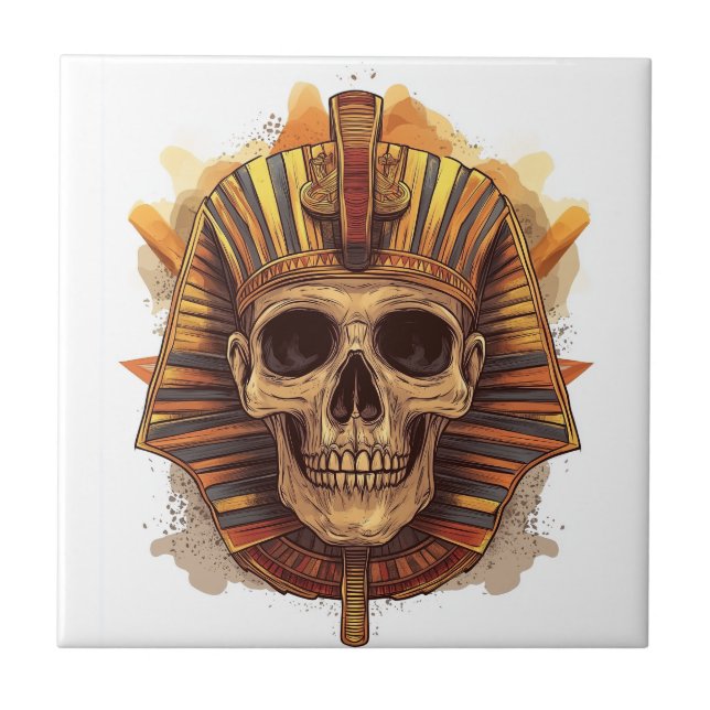 Skull of the Pharaoh Tile (Front)