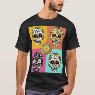 Skull On, Mexican Cool Skulls T-Shirt
