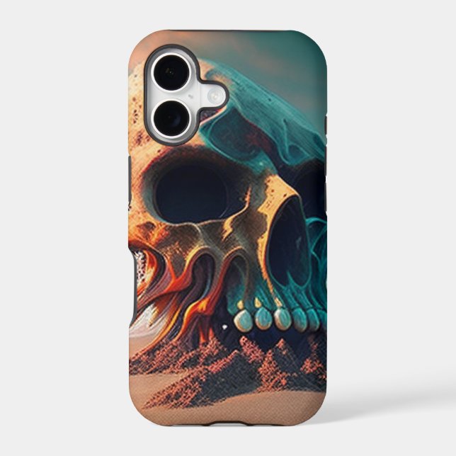 Skull on the Beach (Back)