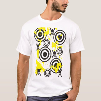 Skull Paint splatter T-Shirt