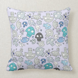 Skull Pattern Cushion