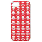 Skull Pattern iPhone "5 5s" barely there case
