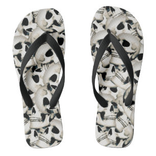 Skull Pattern Jandals