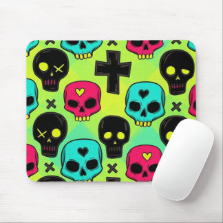 Skull Pattern Mousepad
